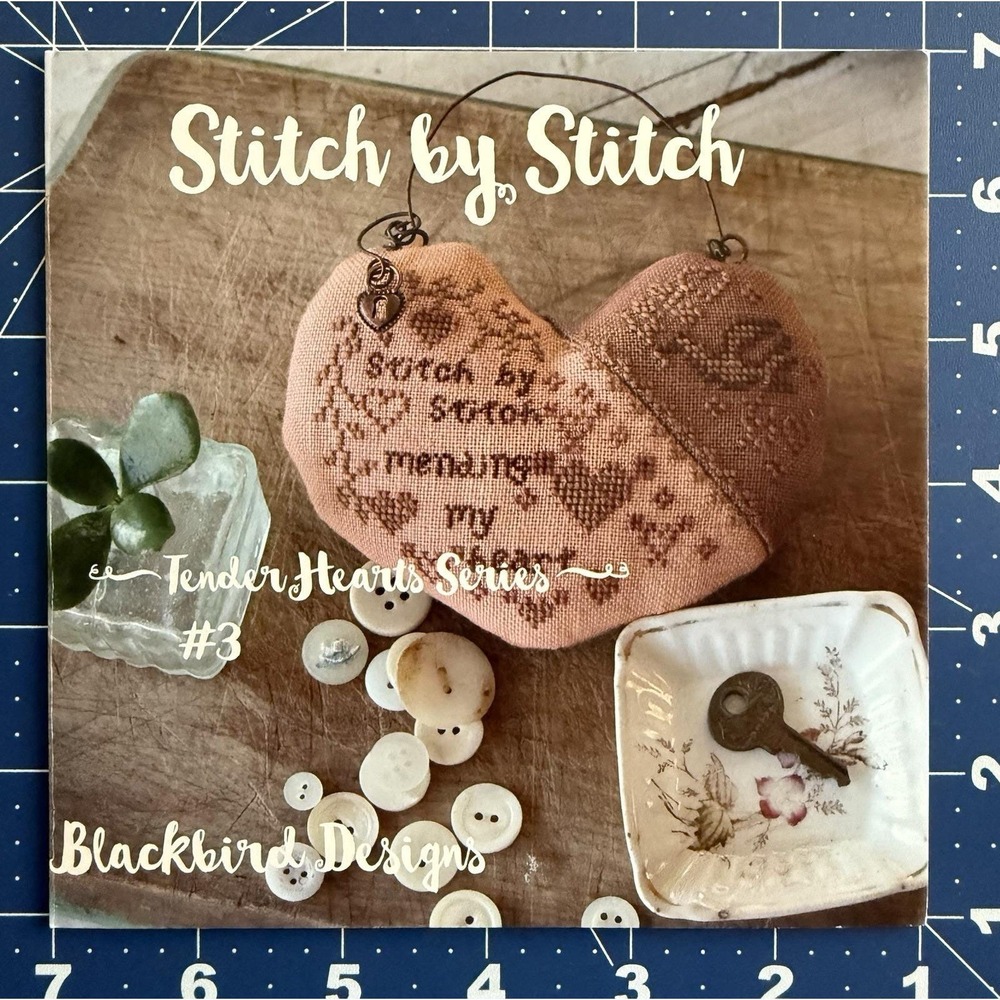 Stitch By Stitch by Blackbird Designs Small cross stitch pattern